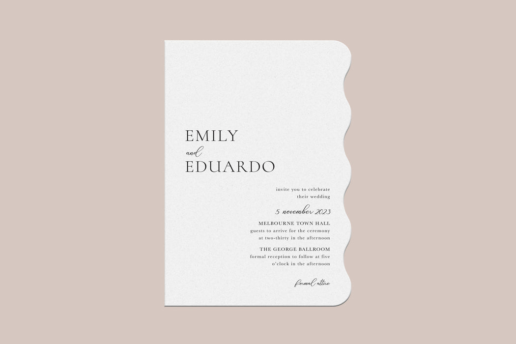 Eleanor Invitation & Envelope