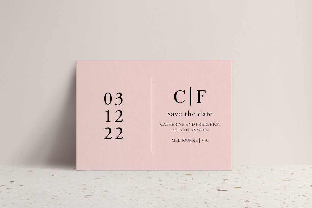 Montgomery Save The Date Card